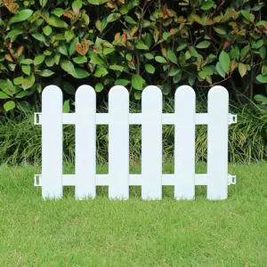 초록정원 플라스틱 울타리 5p세트 S1(50x30cm)/화분/대형/화단/원예용/방지/자바라/가든/식물/모종/정원