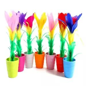 초등학생 어린이마술도구 꽃나오는지팡이 고급형 플라워완드 마술봉