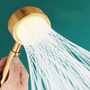 골드 샤워기헤드 스테인레스 샤워수전 수압상승 교체 샤워기 골드모델