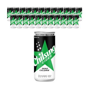 칠성사이다 제로 310ml, 24입, 1개