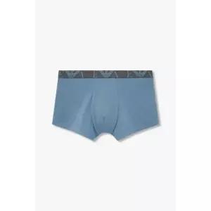 매장정품 EMPORIO ARMANI UNDERWEAR 남성 이글 로고 밴딩 코튼 드로즈_블루 0814312301 2407481262 236271