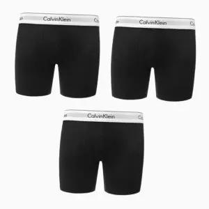 [Calvin Klein]UNDERWEAR CK 캘빈클라인 스트레치 코튼 3팩 박서 브리프 남성 팬티 블랙 NB2381A-001 69...