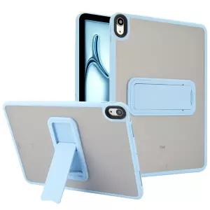 아이패드 에어8 7 6 5 4 프로3 세대 10.9 11 M2 M3 M4 심플 반투명 접이식 킥스탠드 하드 케이스