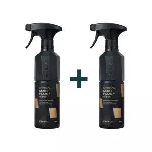 1+1 불스원 뉴 크리스탈코트 플러스 유리막 코팅제 500ml 물왁스 셀프 광택제