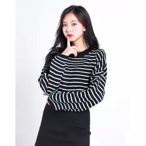 [하프클럽/반에이크]루즈핏단가라 니트_OA99KTME03Z