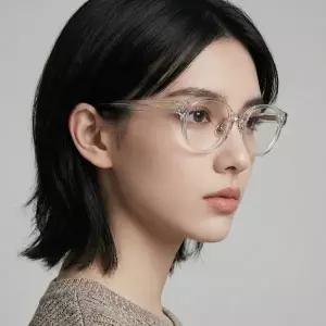 [막스마라] 안경테 MM5125 D 026 투명 뿔테 남자 여자 명품 데일리