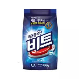 비트 때가쏙 가루세제 일반 리필 4.4kg 1개