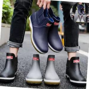3컬러 남자장화 레인부츠 첼시 작업화 캠핑 아웃도어