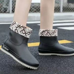 털부츠 여성장화 털신발 방한레인부츠 캠핑 아웃도어화 레인부츠 털부츠 방한화