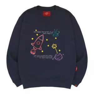 엘라모 3M 스페이스드림 맨투맨 남녀공용 빅사이즈 S~4XL