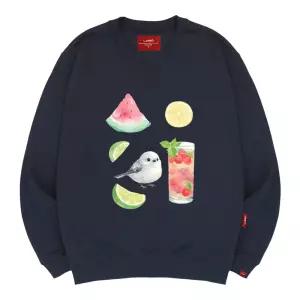 엘라모 3M 후르츠-팃 맨투맨 남녀공용 빅사이즈 S~4XL