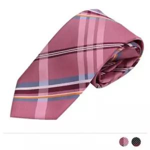 MTIEF18116 핑크 피크닉 자동넥타이 슬림핏 자동타이 큐빅타이 정장타이 혼주용 자동넥