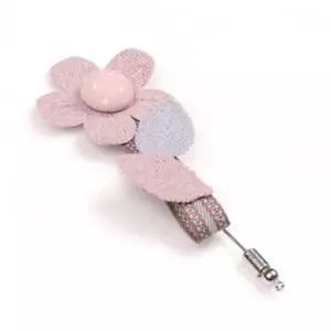 BOU19035 파스텔톤 썬플라워 부토니에 정장브로치 웨딩브로치 꽃브로치 브로치핀