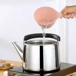 캠핑물주전자 스텐 휘슬 주전자 5L 인덕션 와이드 안전 소리 입구넓은 들통