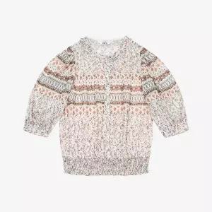 [베스띠벨리]보헤미안 셔링 블라우스 ( BKBAE2459 )