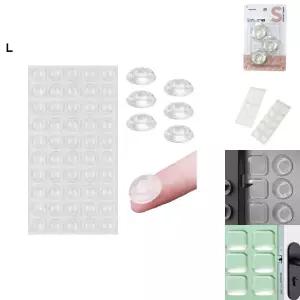 다용도 충격 흡수 실리콘 도어 쿠션 M 2개/방지/문충격/패드/문쾅/도어훅/방문/고무/씽크대/문보호/문콕