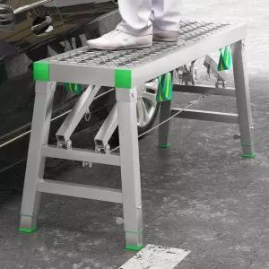 도배용 우마 일자 경량 접이식 미장 이동식 작업대 일자형