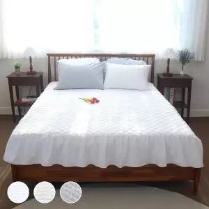 순면 숏프릴 침대 매트리스 커버 싱글/슈퍼싱글/더블/퀸