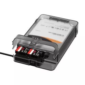 MAIWO 3.5 2.5인치 SATA SSD HDD 6Gbps USB 3.0 to 드라이브 어댑터 케이스 케이블 SD 카드 스토리지 + CD