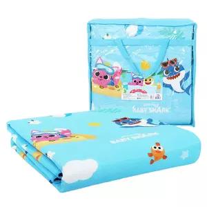 귀여운 아기상어 양면 매트 190x180cm 1P 은박 돗자리