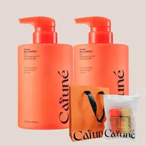 (2개세트)카푸네 바이어스 민감성 두피 샴푸 500ml 탈모증상완화·저자극·두피 진정+사은(선물쇼핑백+트래플키트2종)