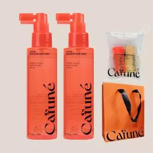 (2개세트)카푸네 인핸서 헤어토닉 120ml 가려움·비듬·각질 케어 두피 진정 스프레이+사은(선물쇼핑백+트래플키트2종)