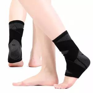 발목 압박 아킬레스건 테이핑 보호대 보 조기 운동 보호 장비 지지 스트레칭 테이프 통증