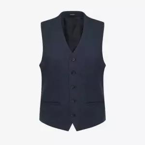 [파렌하이트]25SS 실크 크리스피노 스트라이프 수트 베스트 FKVAA1134_IC