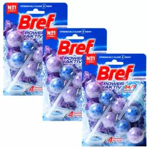 브레프 파워액티브 변기세정제 라벤더 50g 6개 강력세정 탈취