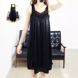 (제스트)이너 여성 슬립 속바지 파자마 언더 원피스 세트