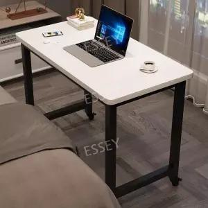 바퀴달린 침대사이드 이동식 책상 식탁 간이테이블