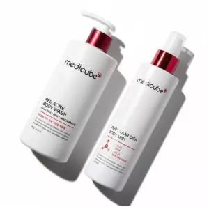 메디큐브 바디 트러블 필링 세트 ( 레드 아크네 바디워시2.0 400ml +레드 클리어 시카 바디 미스트)