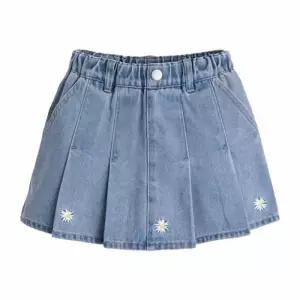 컬리수 HC04 데이지플리츠데님스커트 아동 키즈 초등 주니어 여아 여자아이 봄 신학기