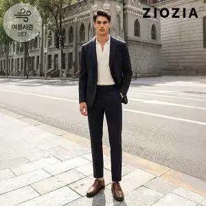 [지오지아]썸머 에어로쿨 다크네이비 셋업 수트 (AEE2KG1101_AEE2PP1101_DNV)