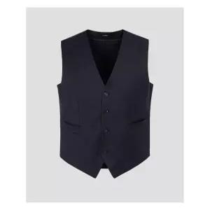 [로가디스][로가디스] [COUTURE] REDA 울 솔리드 레귤러 핏 수트 베스트 - 네이비 (RX5103RP1R)