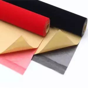 패브릭 자체 스웨이드 접착식 천 리폼 원단 스티커