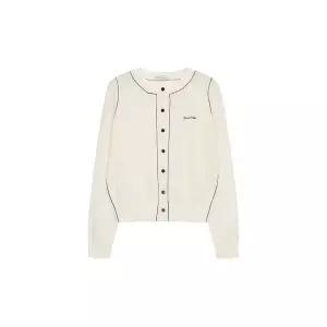 갤러리아 (르샵블랑) 배색라인 포인트 울 가디건L1G32KCD070