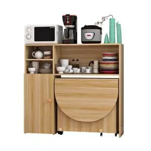 접이식식탁렌지대 주방 수납장 밥통 밥솥 거치대 선반