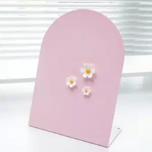 철제 자석 메모보드 책상 스탠드 L형 테이블메뉴판