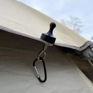 자석 카라비너 텐트 고리 캠핑용 4P 멀티