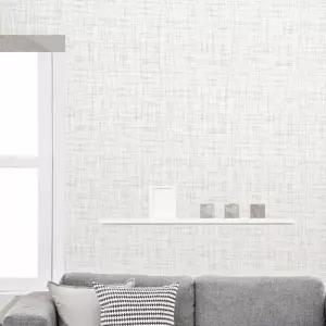 체크화이트 단열벽지 인테리어 100X20m 거실 방수벽지 WFMFT2C