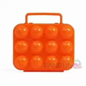 휴대용 12구 계란케이스 오렌지 계란포장 계란포장재 계란통 휴대용계란케이스 휴대용달걀케이스