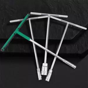 자동차 배터리 교체용 28cm T형 렌치 공구 정비 도구 13mm