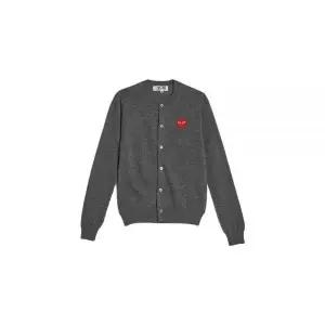 [꼼데가르송] 레드하트 펜 울 가디건 120561460