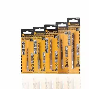 135도 절단 HSS M35 스테인리스 드릴비트 금속용 스텐드릴기리 4.8mm