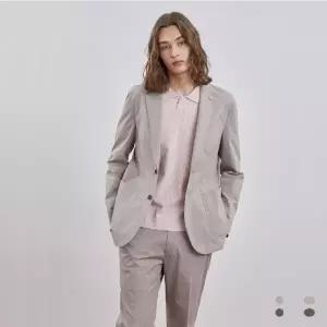 [롯데백화점]웰메이드 네츄럴 가먼트다잉 워싱셋업자켓 MUEFA4S140114