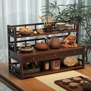 찻잔 장식장 거실 다기 수납장 진열장 미니 찬장 진열대