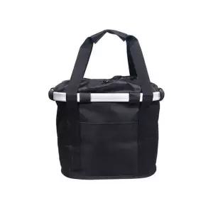 바구니 걸이식 자전거 바스켓 장바구니 접이식 핸들바 수납