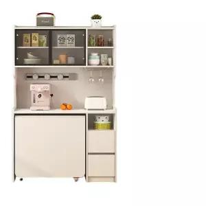 접이식 확장형 식탁 원룸 렌지대 주방 수납장