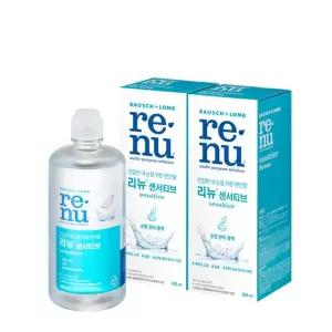 바슈롬 리뉴 센서티브 355ml x 2개 소프트 렌즈 세척액